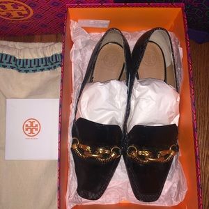 Tory Burch Jessa Loafer Stamped Snake